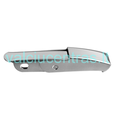 Nerūdijančio plieno poliruotas užraktas 110 x 24.5 mm
